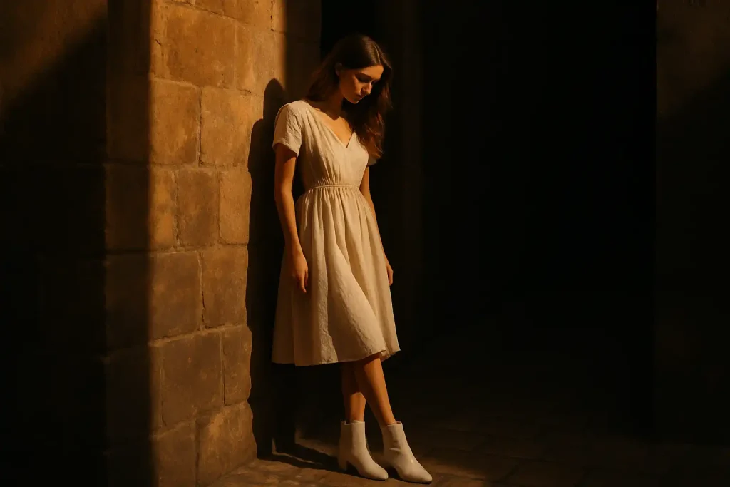 Comment associer des bottines blanches au printemps ?