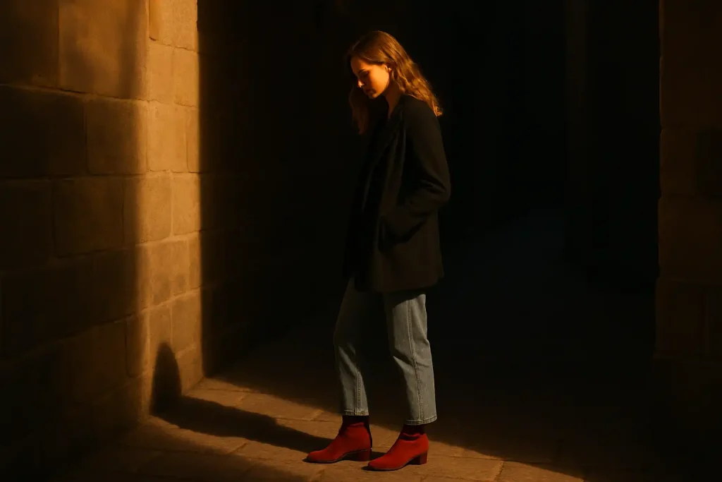 Comment porter des bottines colorées au printemps ?