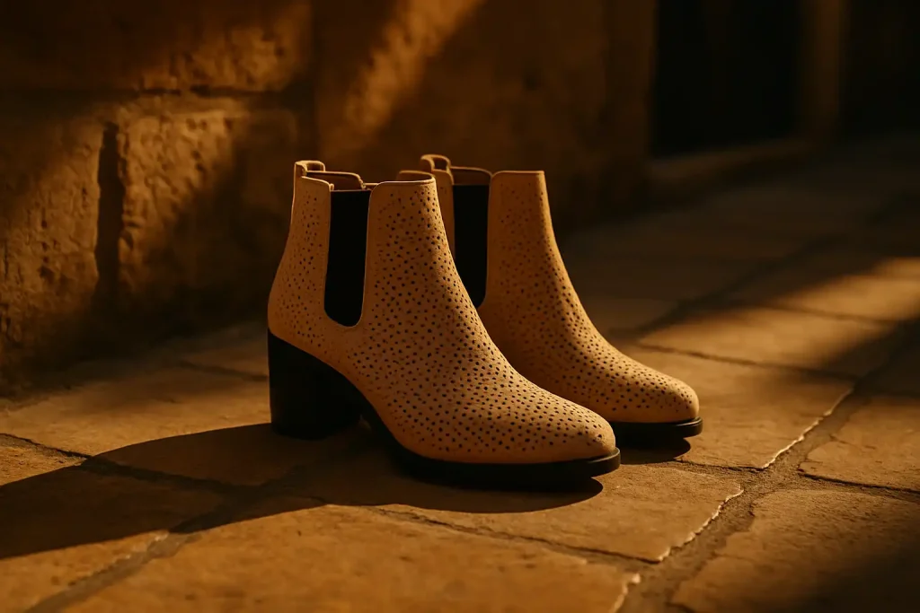 Pourquoi choisir des bottines perforées au printemps ?