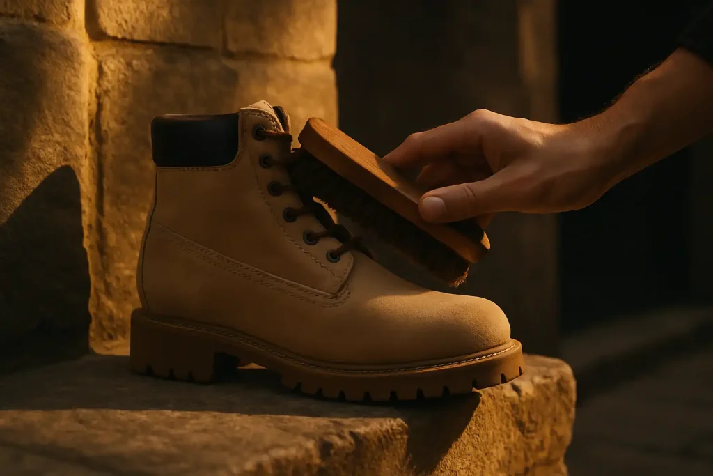 Comment raviver la couleur du nubuck au printemps ?