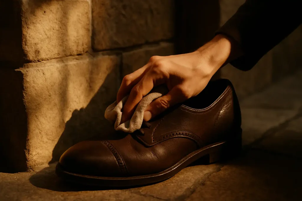 Comment nettoyer la doublure cuir de ses bottines ?