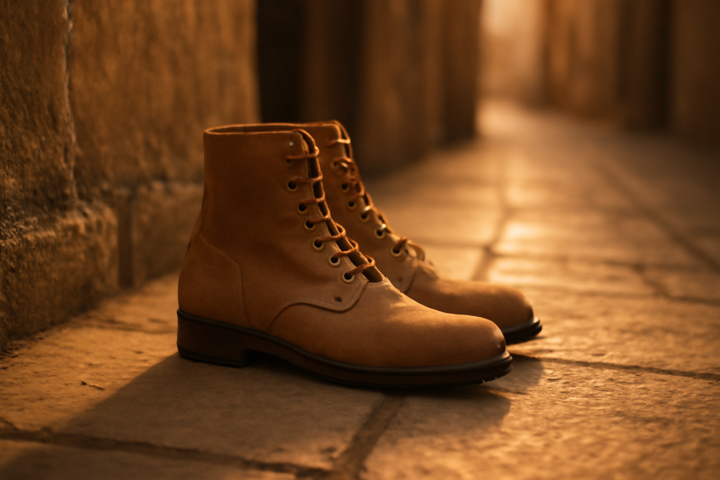 Comment entretenir ses boots beige sous le soleil ?