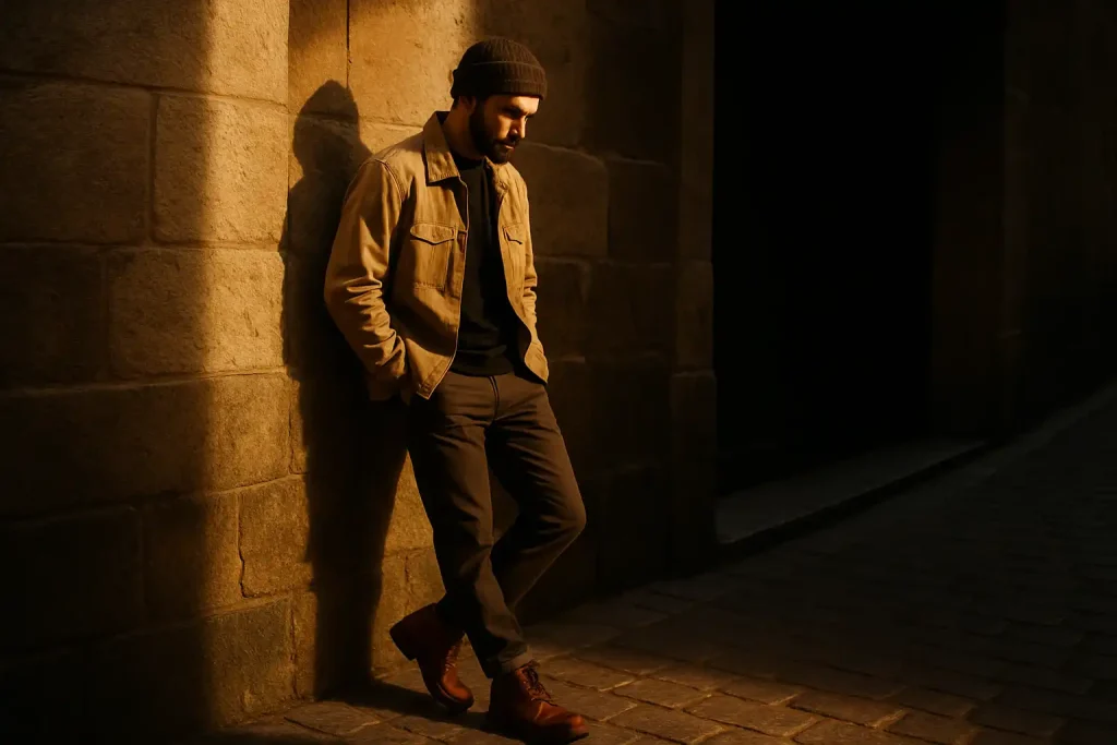 Comment assortir des boots couleur cognac ?