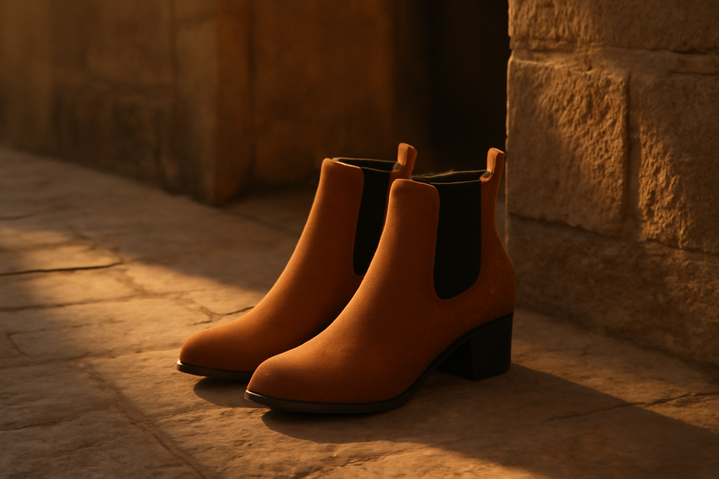 Pourquoi les bottines camel restent un incontournable ?