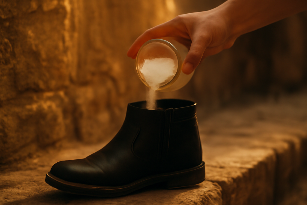 Comment désodoriser ses bottines après une journée chaude ?
