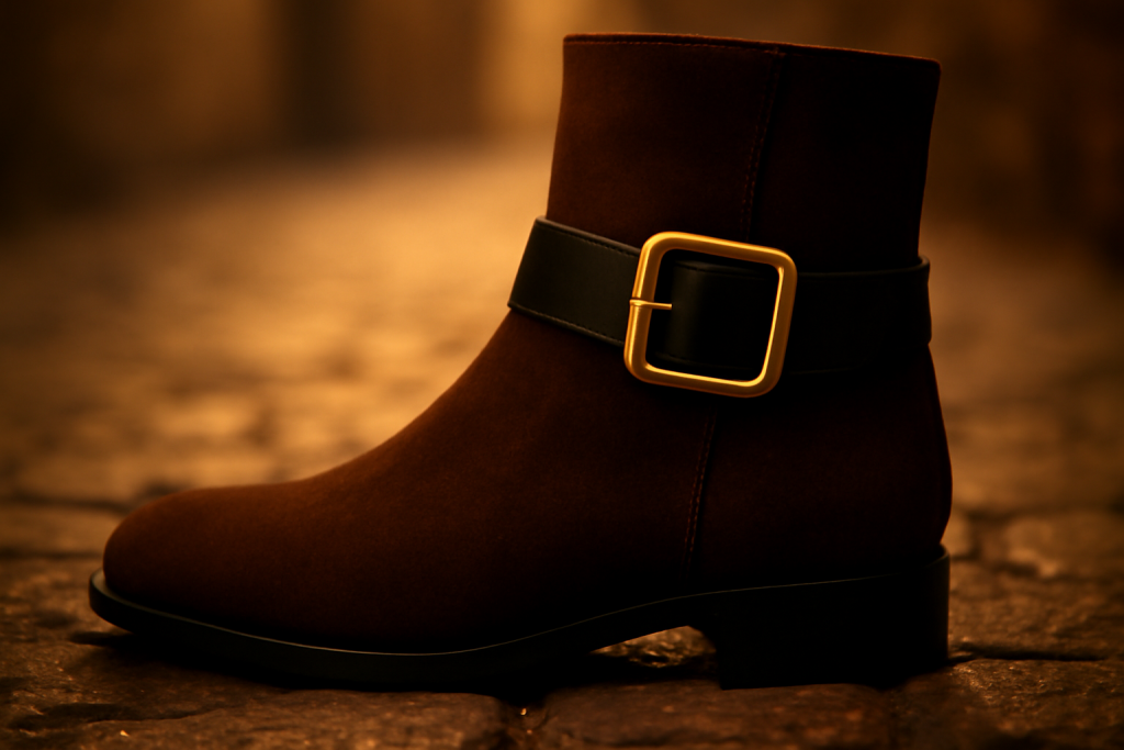 Comment nettoyer les boucles métalliques des bottines ?