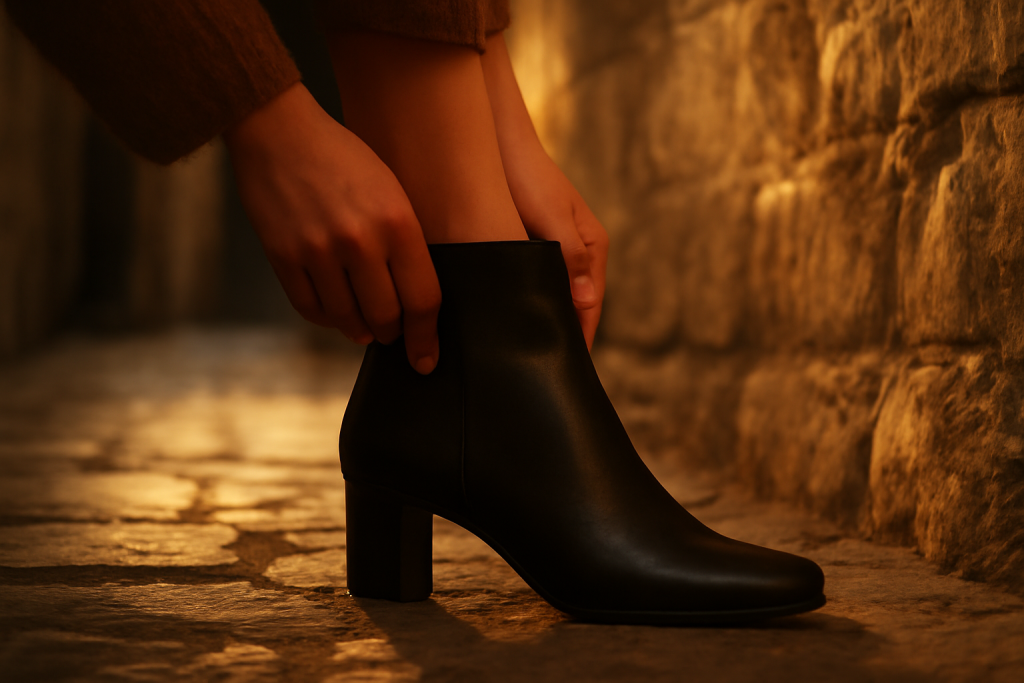 Comment réparer un talon usé par la chaleur ?