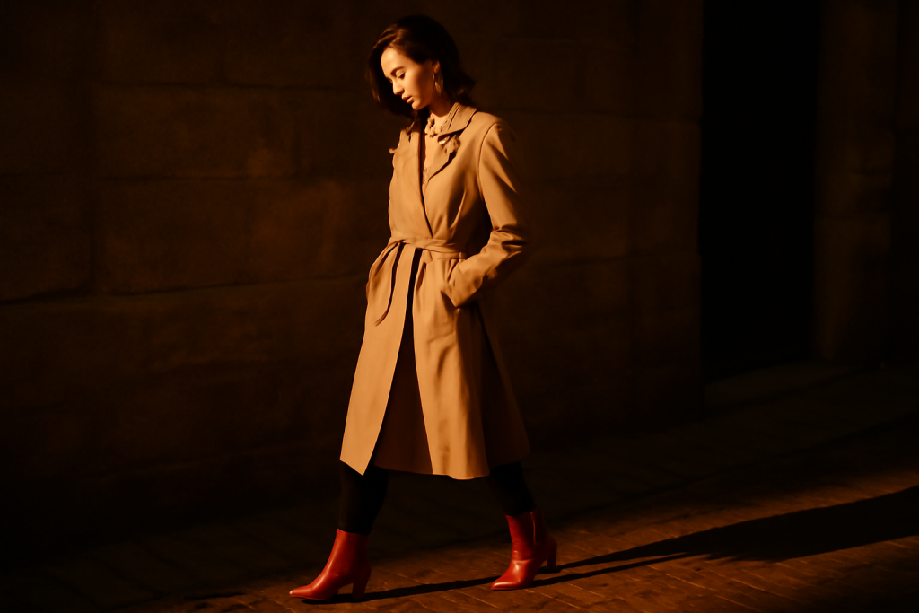 Comment associer des bottines cognac en automne ?