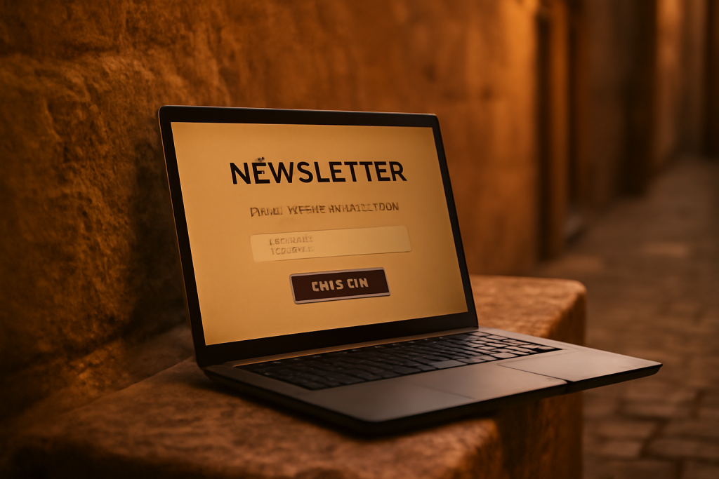 Comment s&rsquo;inscrire à la newsletter Jonak pour recevoir des offres ?
