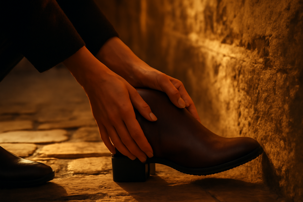 Comment réparer les semelles abîmées par la chaleur ?