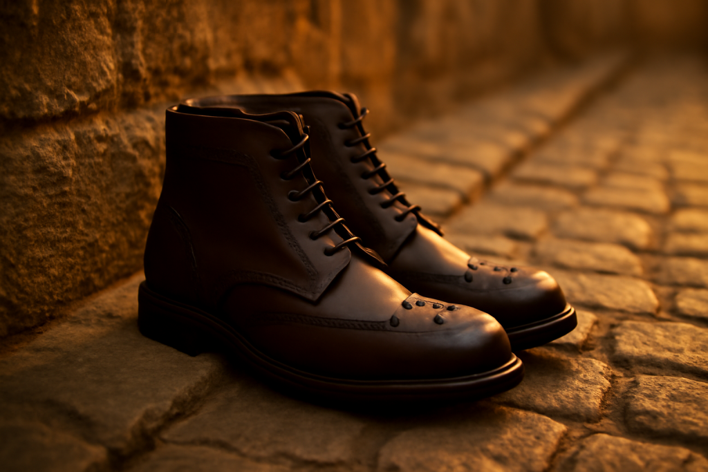 Peut-on porter des brogues boots en hiver ?