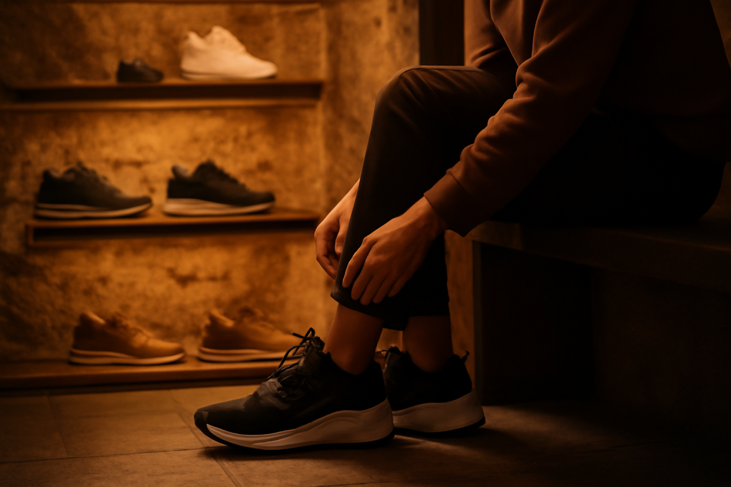 Comment taillent les chaussures de sport Intersport par rapport aux autres marques ?