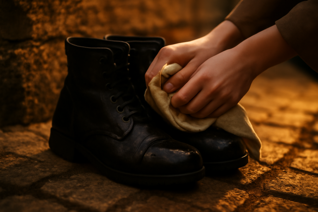 Comment entretenir des boots imperméables en cuir ?