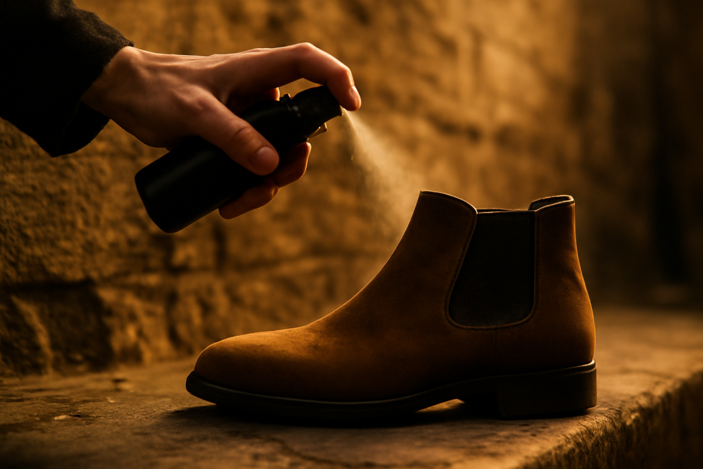Comment protéger le nubuck de la neige ?