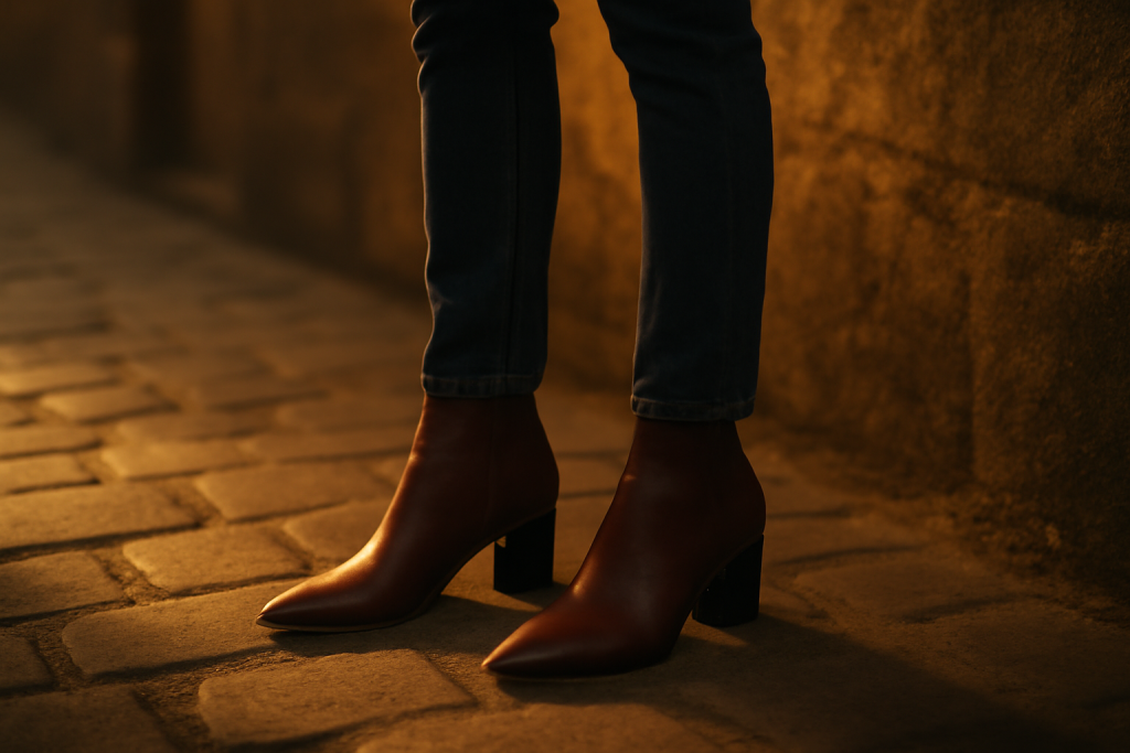 Les bottines pointues allongent-elles vraiment la silhouette ?