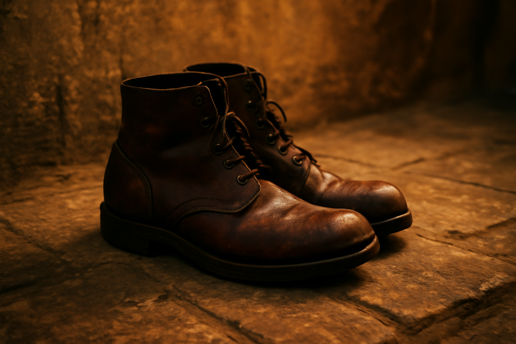 Quels sont les avantages du cuir huilé pour des boots ?