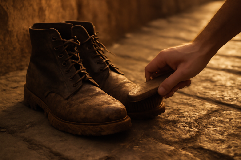 Comment enlever de la boue sur ses boots sans les abîmer ?