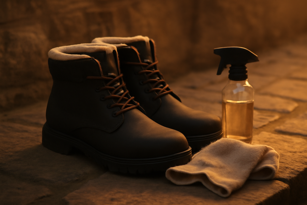 Comment entretenir ses boots en hiver pour éviter le sel et l’humidité ?