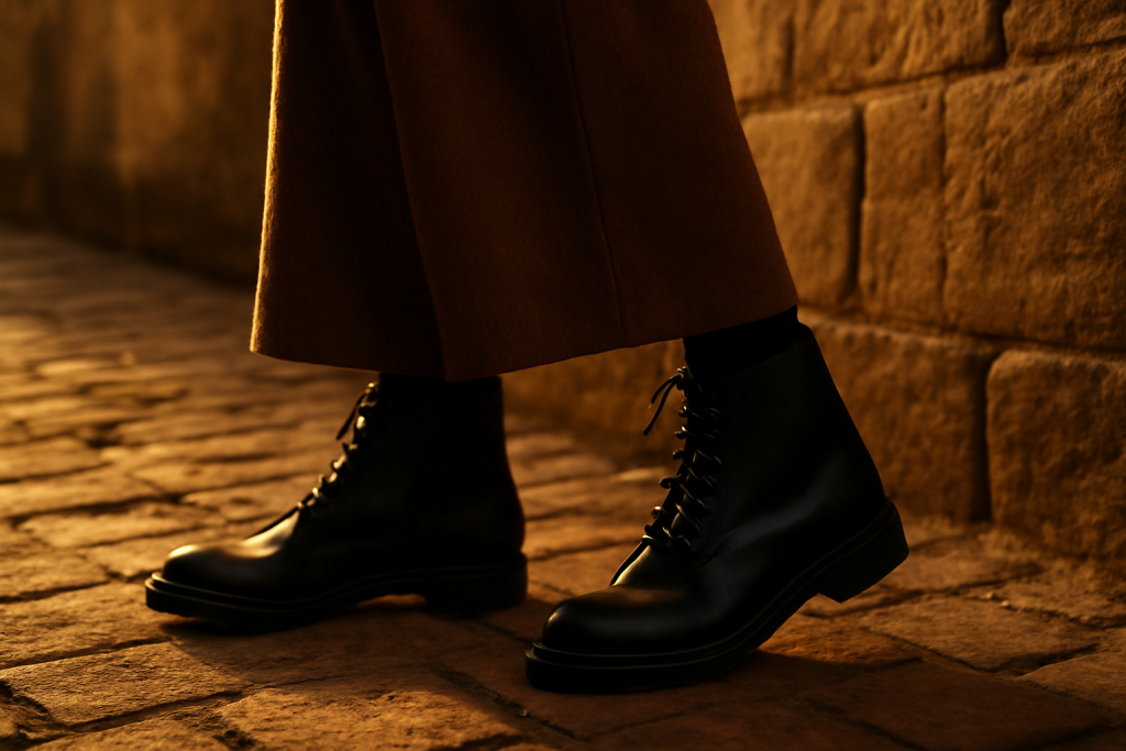 Comment porter des boots avec un pantalon large ?