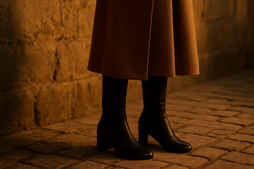Comment porter des bottines hautes sans tasser la silhouette ?