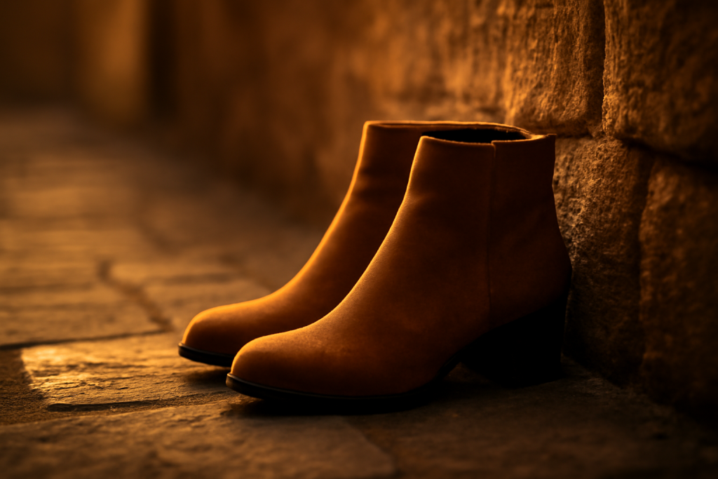 Les bottines en suédine sont-elles une bonne alternative ?