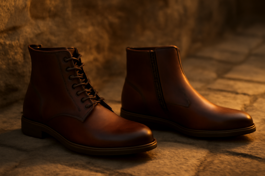 Faut-il choisir des bottines à zip ou à lacets ?