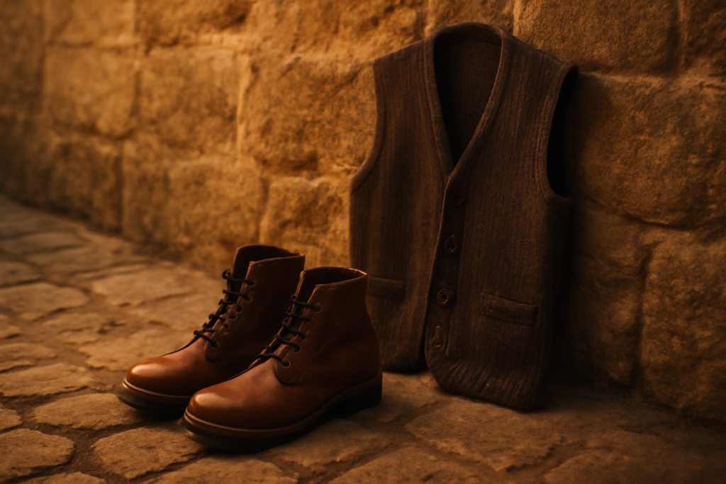 Comment associer des boots avec un gilet pour un look moderne ?