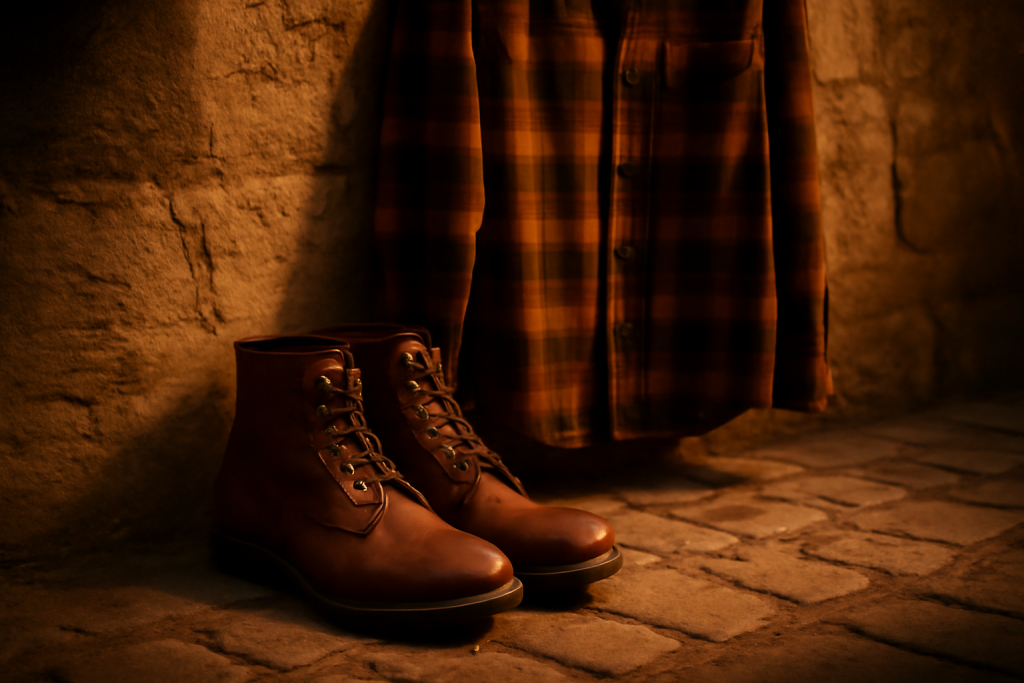 Comment associer des boots avec une chemise pour un look propre ?