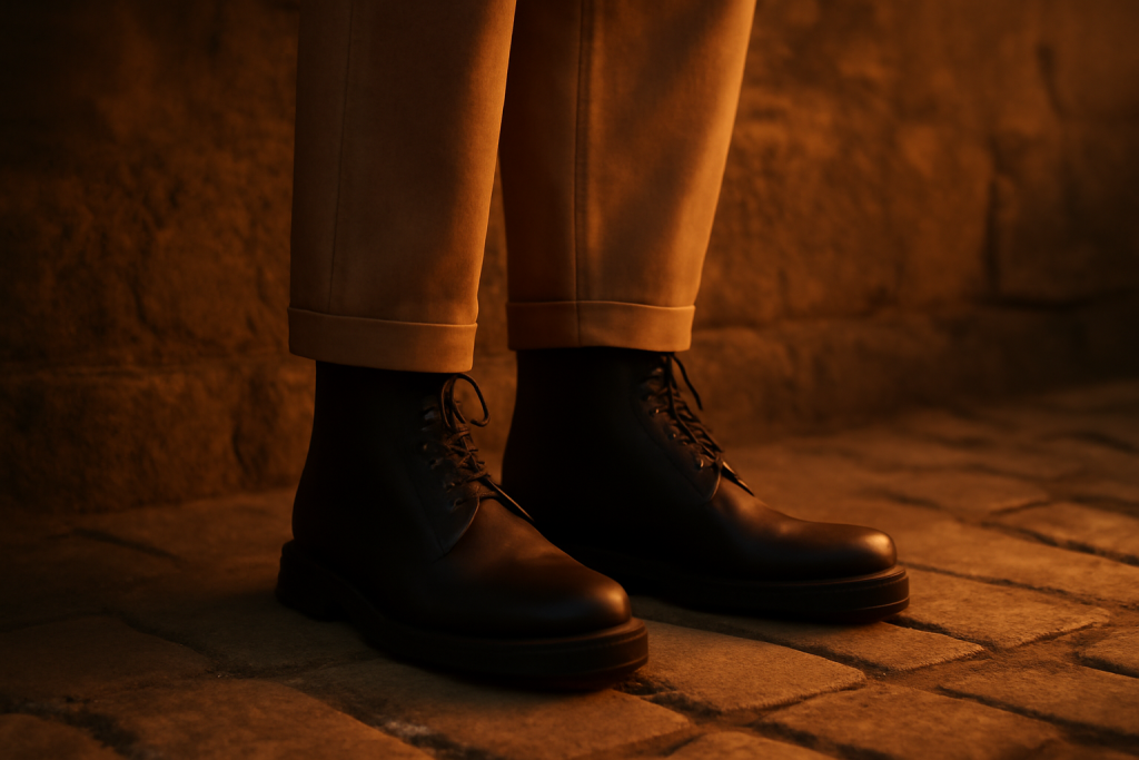 Quelles boots porter avec un chino pour un look propre ?
