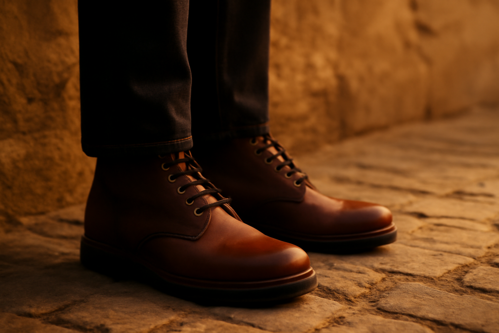 Quelles boots porter avec un denim brut ?