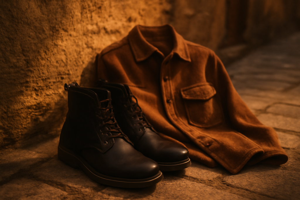 Quelles boots porter avec une overshirt ?