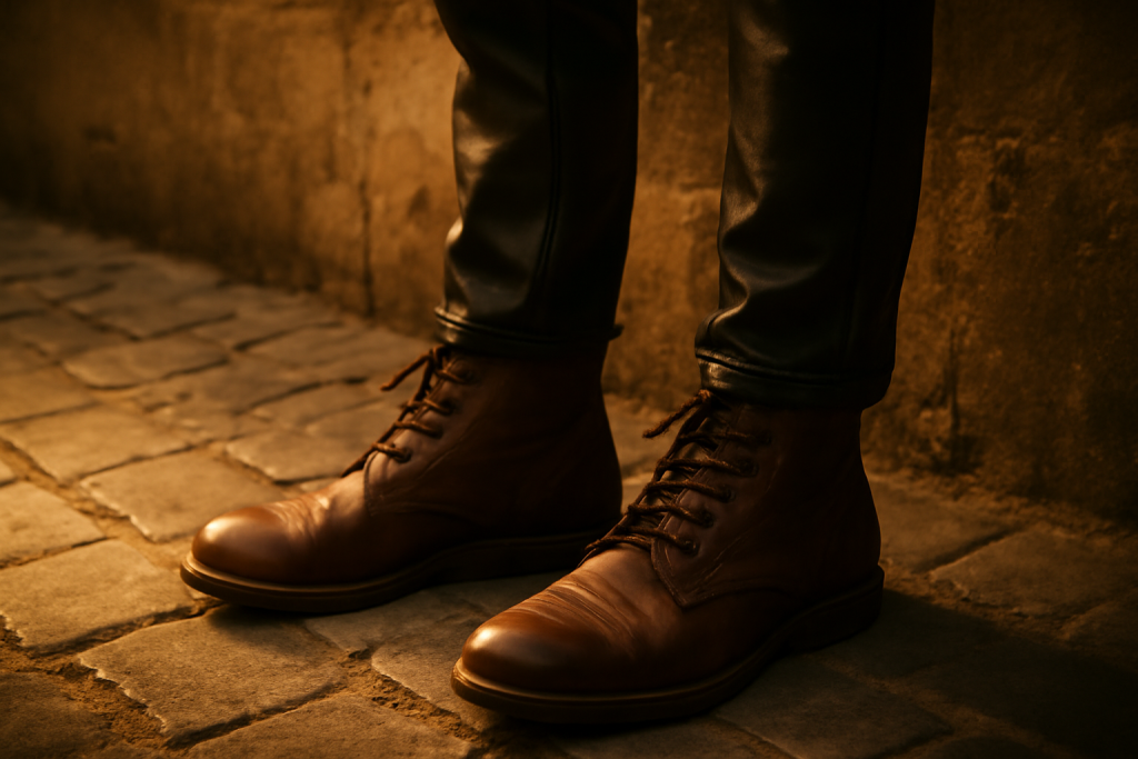 Quelles boots porter avec un pantalon en cuir ?