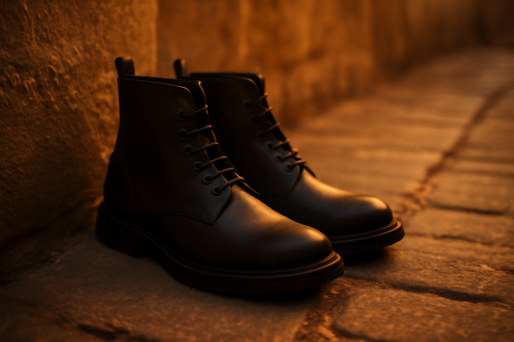 Pourquoi les boots noires marquent-elles plus facilement ?