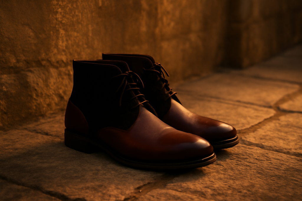 Les bottines bi-matière sont-elles faciles à associer ?