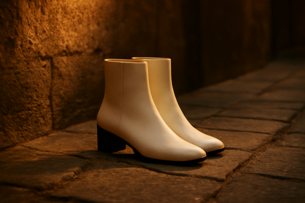 Les bottines blanches sont-elles difficiles à porter ?