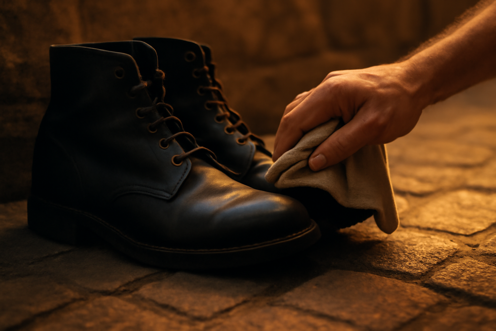 Comment nettoyer ses boots en 5 minutes ?