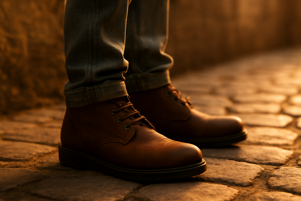 Quelles boots porter avec un jean délavé ?