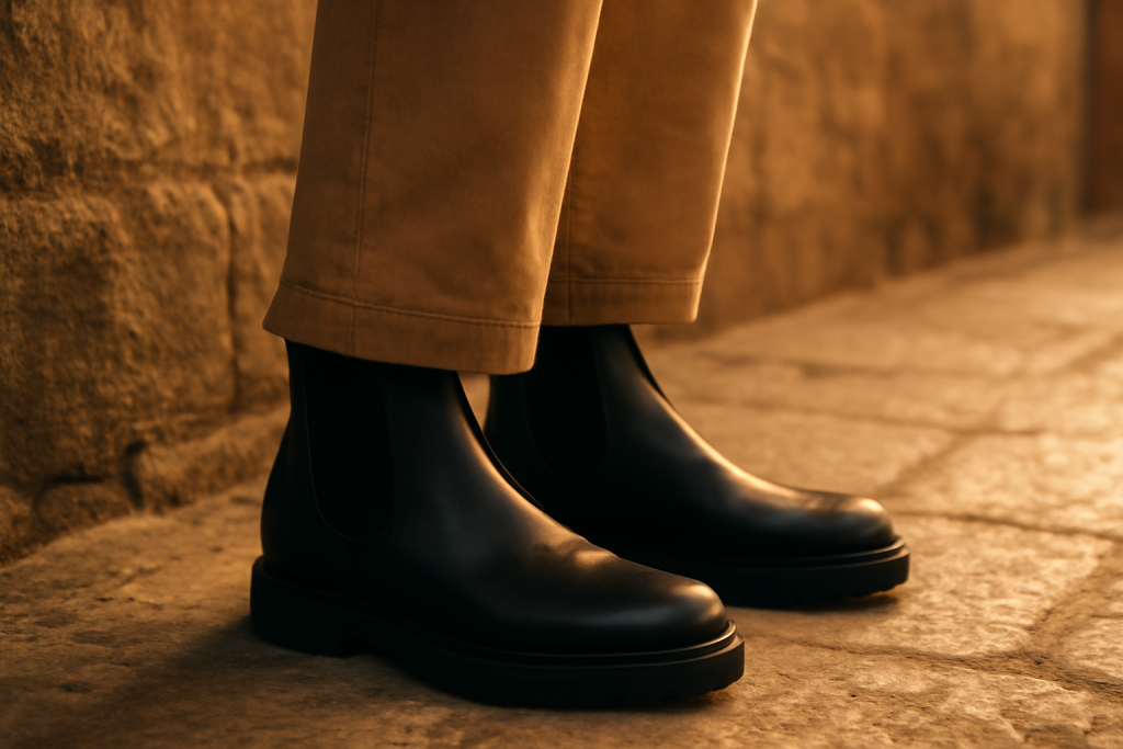 Quelles boots associer avec un pantalon beige ?