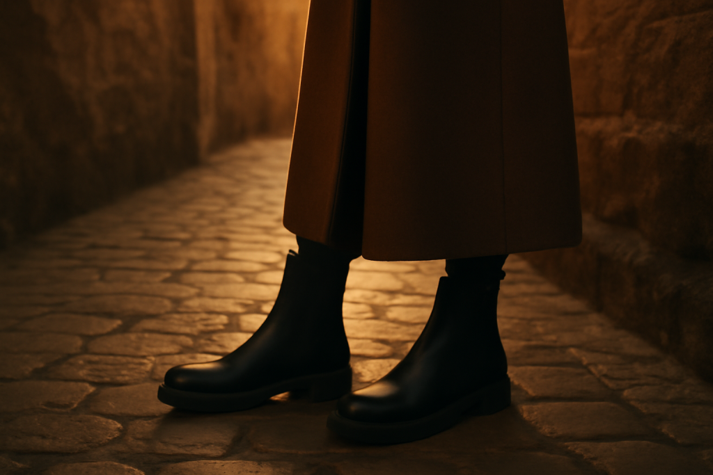 Quelles boots porter avec une veste longue ?