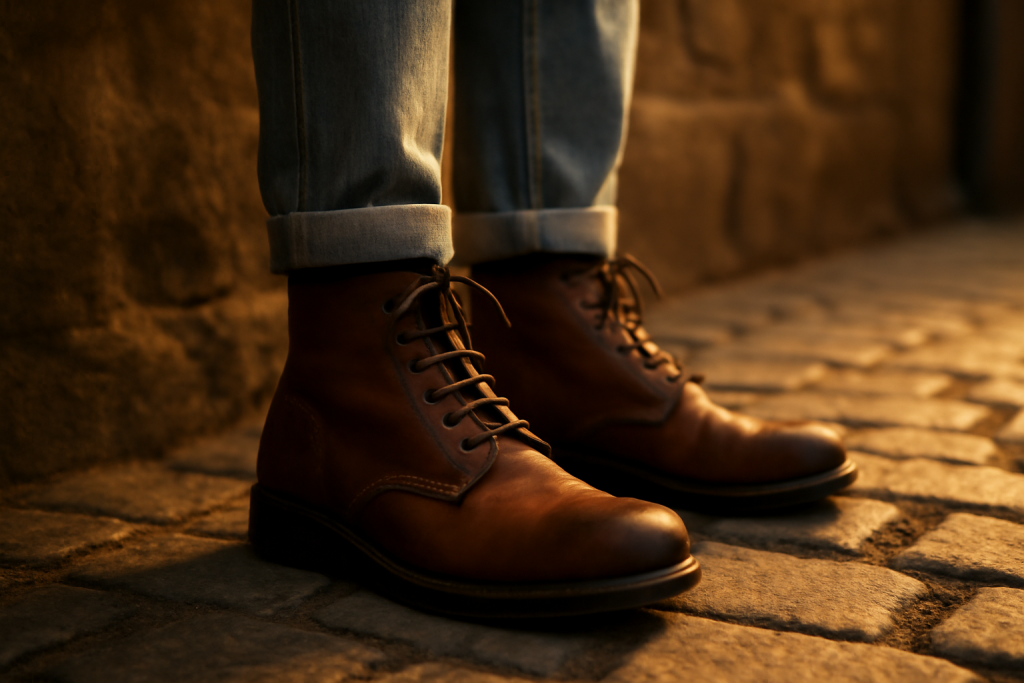 Quelles boots porter avec un jean bleu clair ?