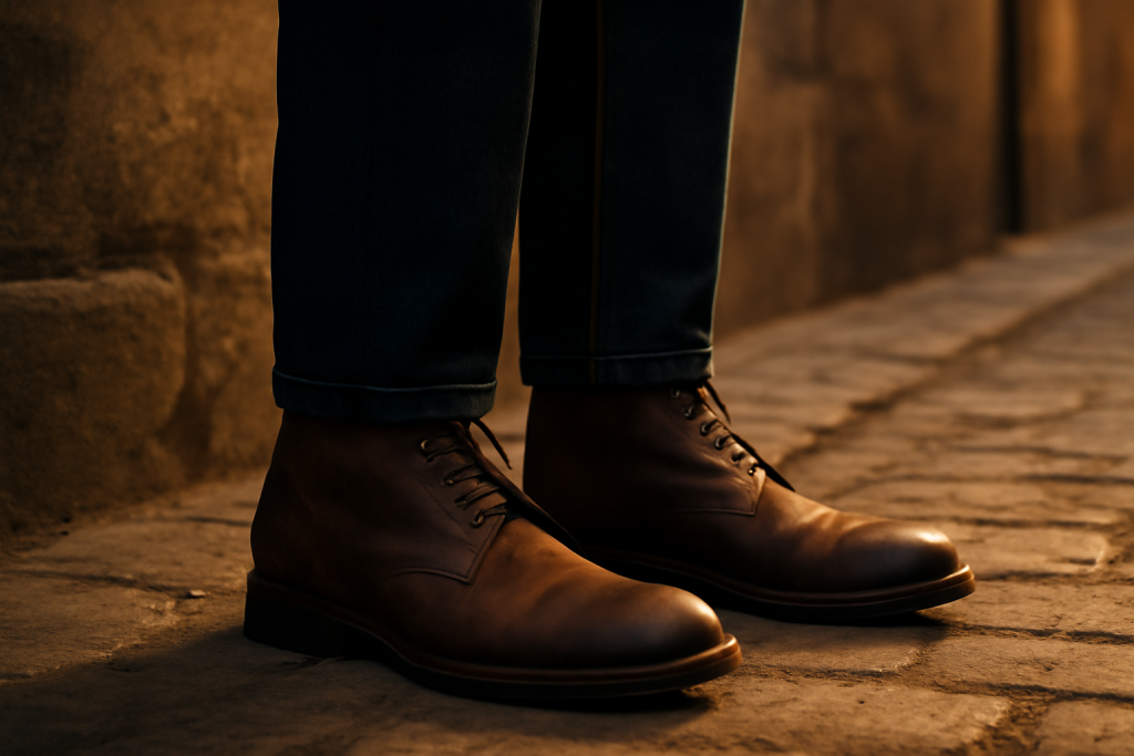 Pourquoi les boots fonctionnent-elles bien avec un jean droit ?