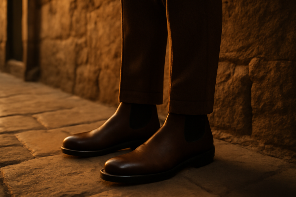 Quelles boots associer avec un pantalon marron ?