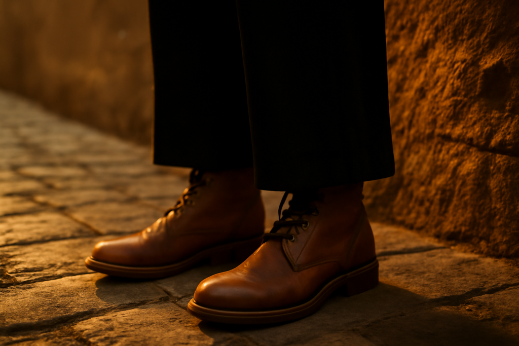 Quelles boots avec un pantalon noir large ?