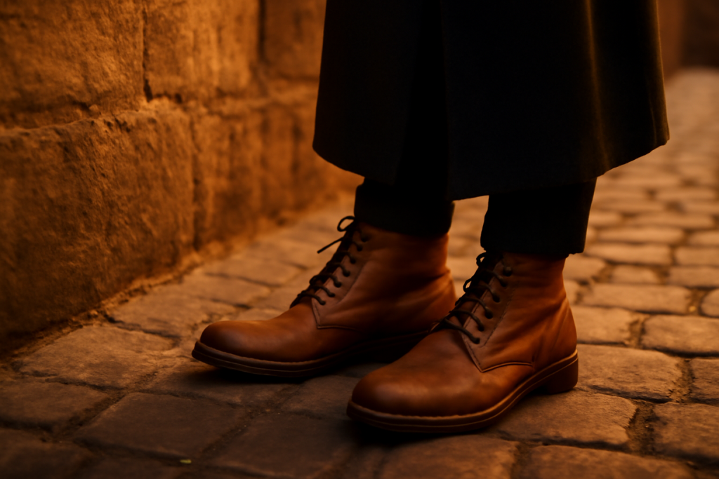 Quelles boots porter avec une veste noire ?