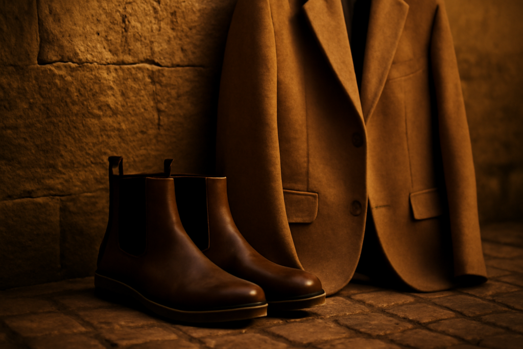 Quelles boots avec une veste taillée pour un look moderne ?