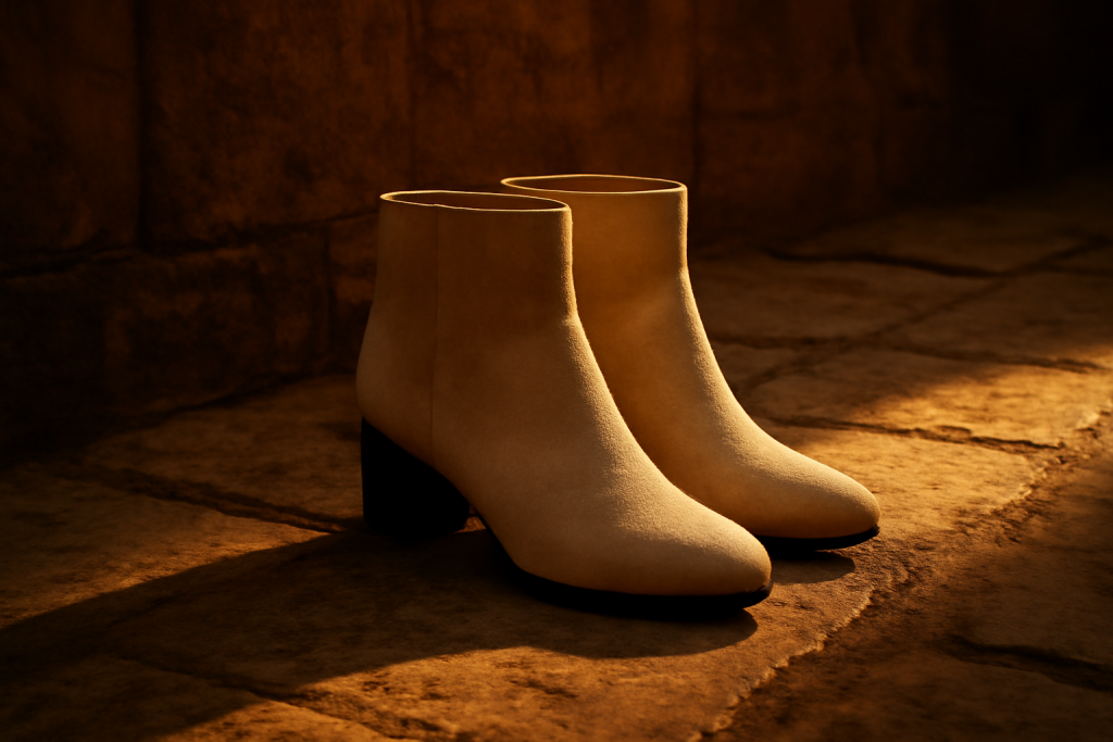 Les bottines beige clair sont-elles faciles à porter ?