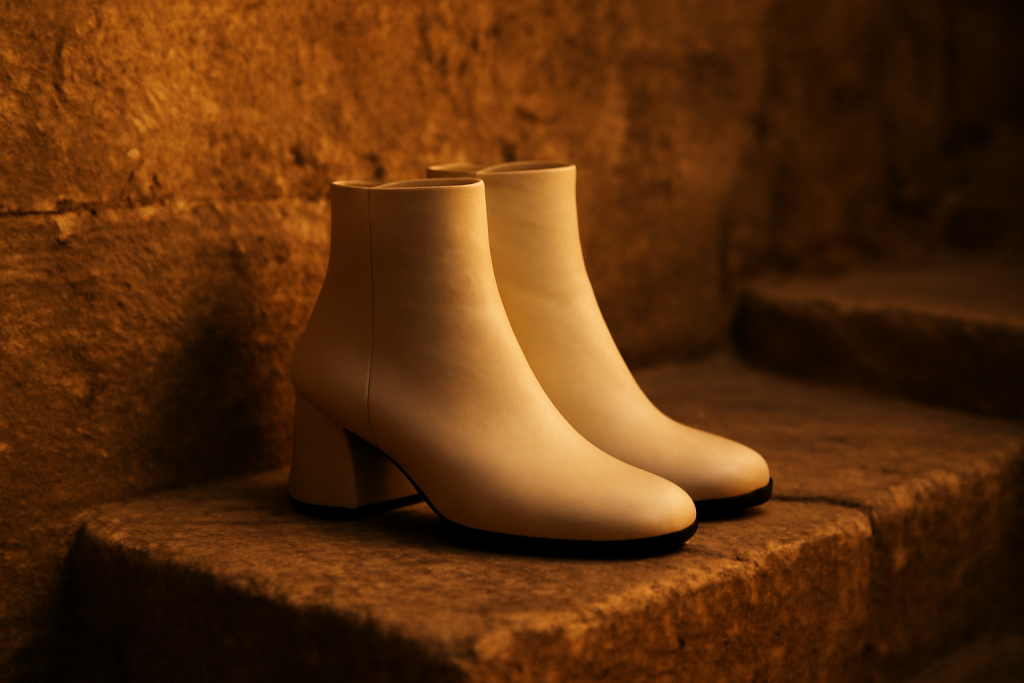 Les bottines blanches souples sont-elles pratiques ?