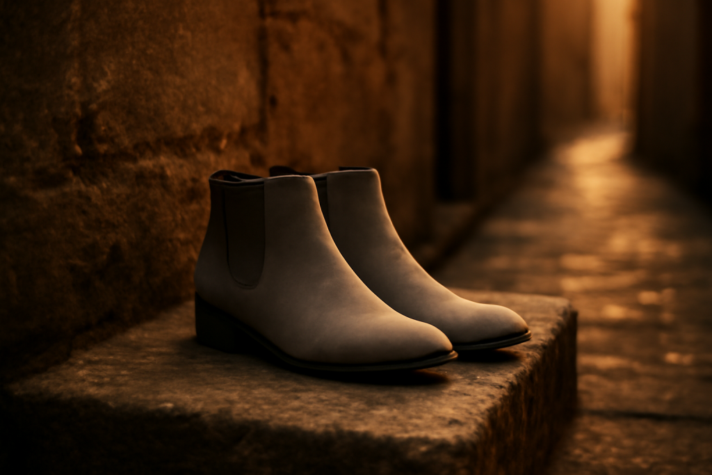 Les bottines gris clair en cuir lisse sont-elles faciles à porter ?