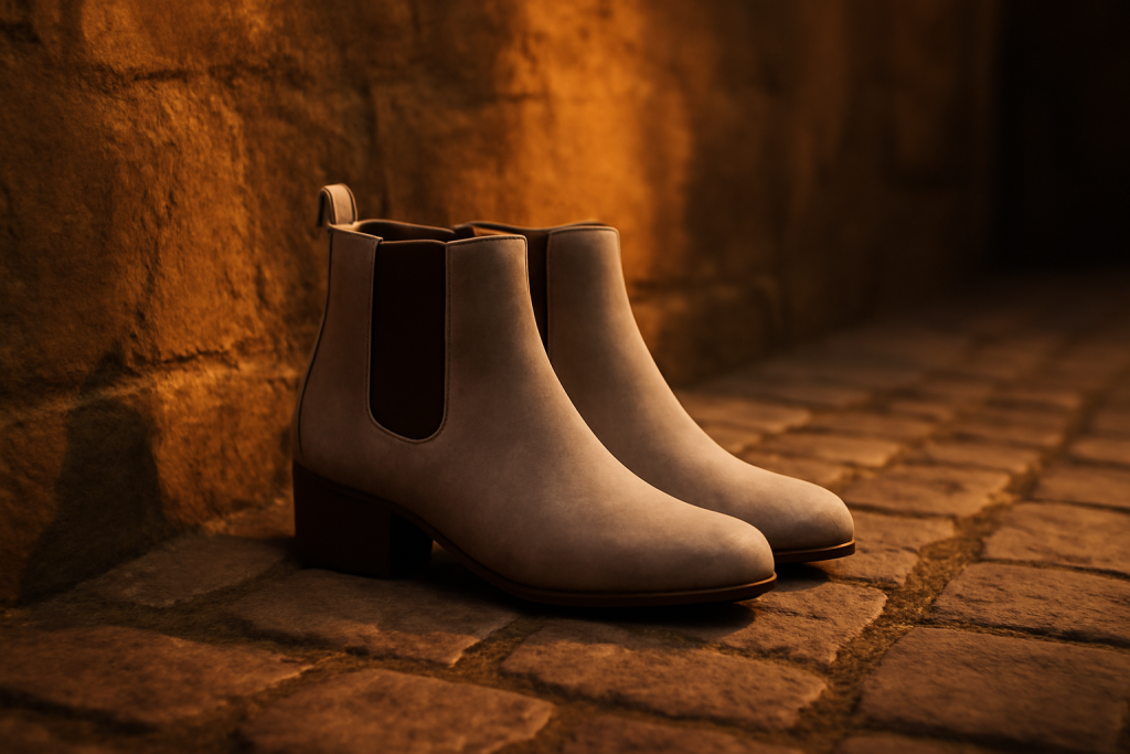 Les bottines grises en cuir lisse sont-elles faciles à porter ?