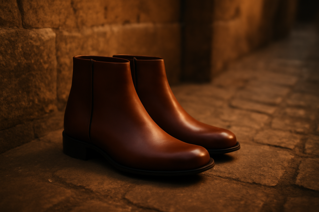 Pourquoi les bottines marron en cuir lisse restent-elles incontournables ?